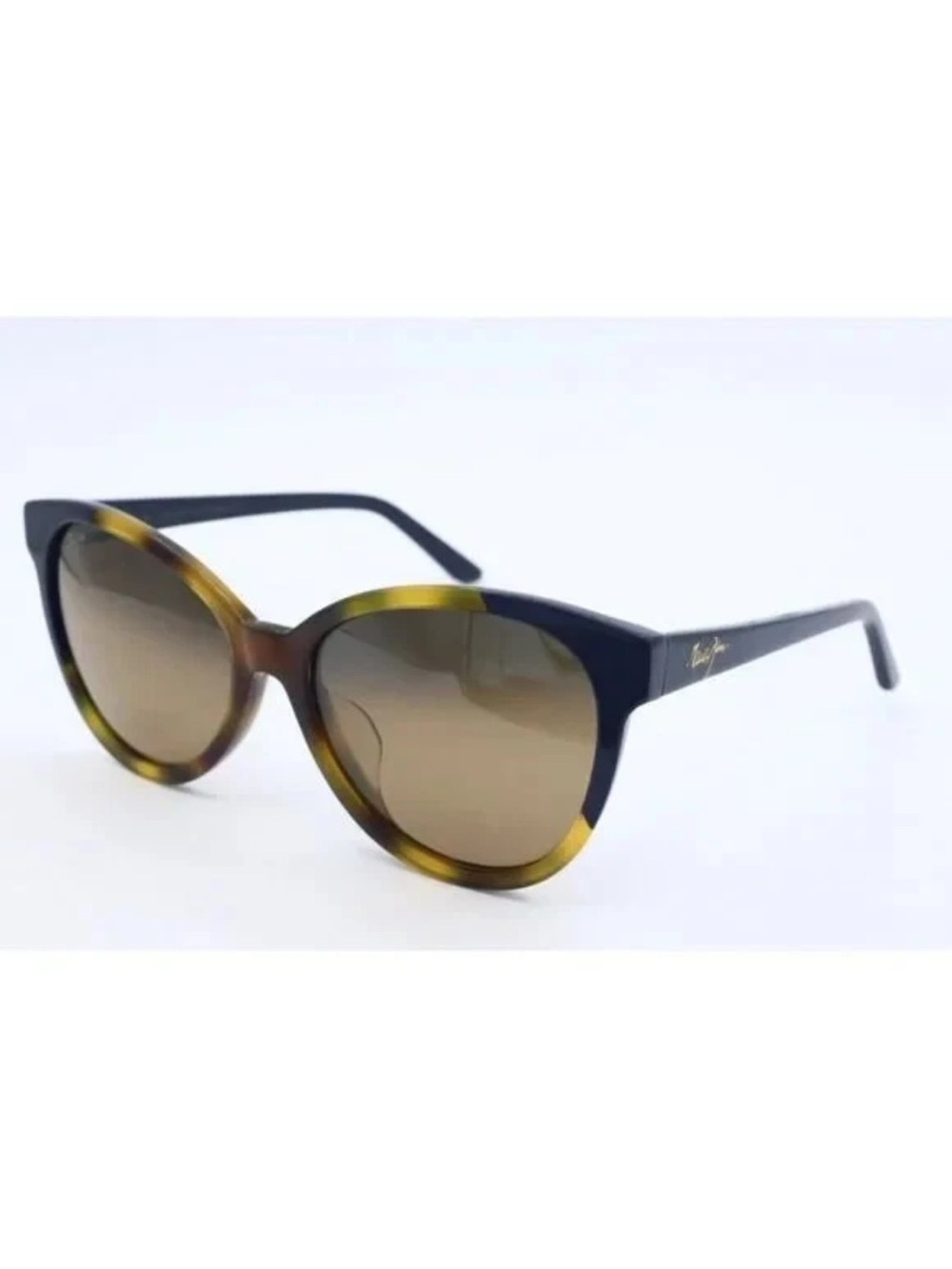 Maui Jim Brown Tortoiseshell Cat-Eye Sunglasses with Brown Lenses -Sunshine